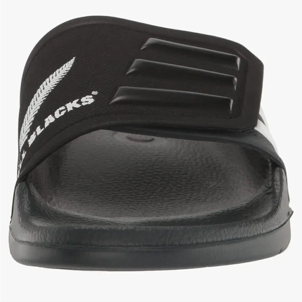 Adidas Adilette Tnd black and white Slide Sandal size 6
